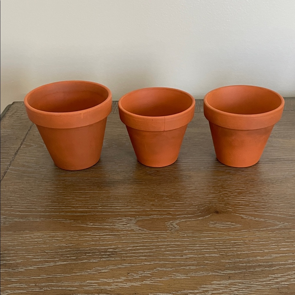 Terracotta Clay Pot Collection - Rustic Orange Plant Pots - Picture 4 of 11